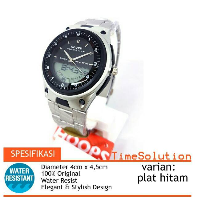 Jam tangan pria sporty Hoops original