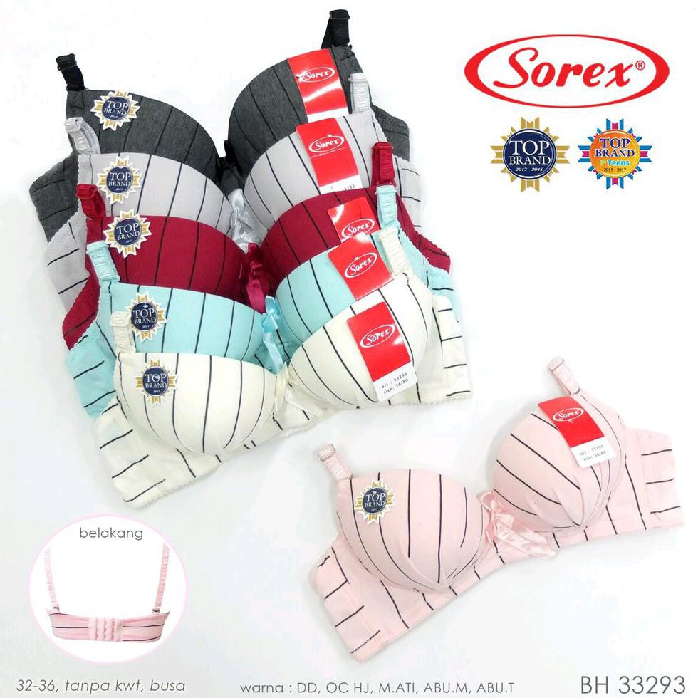 bra sorex 33293 bra sorex tanpa kawat