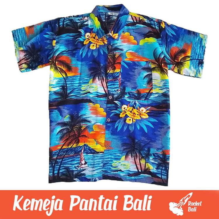 Fashion Baju Pantai Cowok 