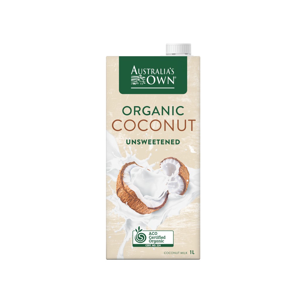 Australia Owns, Organic Unsweetened Coconut Milk 1.000ml