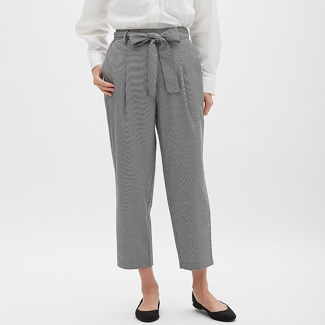 UNIQLO GU W BELT HIGHWAIST PANTS
