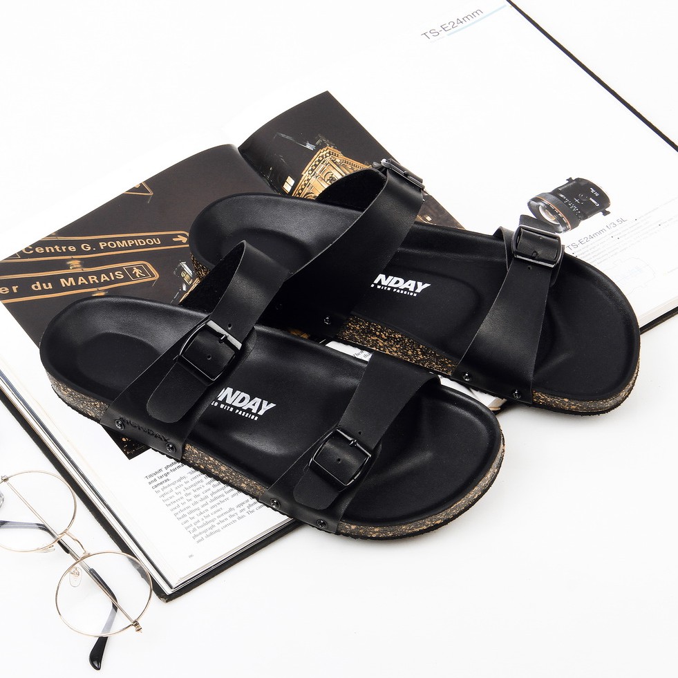 SILVA BLACK |ManNeedMe x Monday| Sandal Jepit Pria Casual ORIGINAL