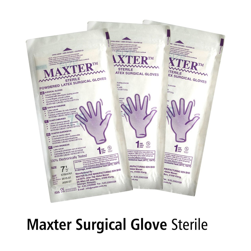 Maxter Surgical Gloves Sterile OJ