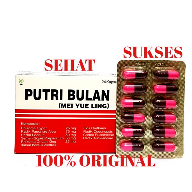 PUTRI BULAN - OBAT PELANCAR HAID