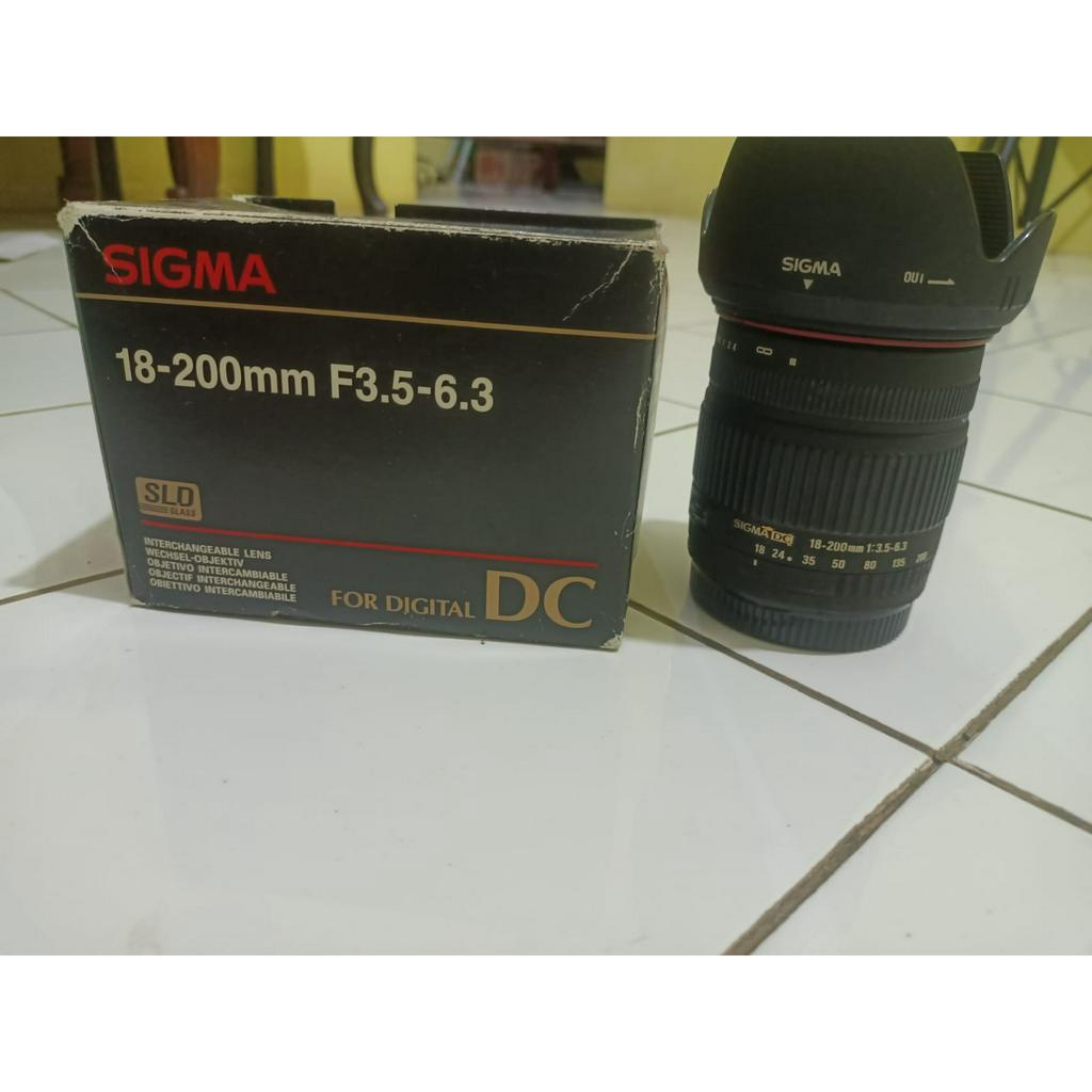 Lensa DSLR Canon 18-200