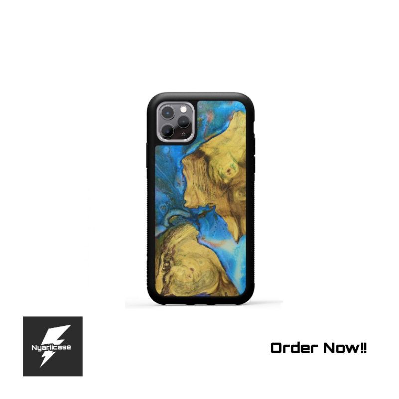 Semua tipe hp case hp bisa motif wood (kayu) & Resin