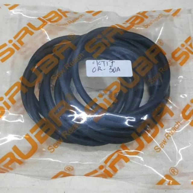 KT17/OR30A-Asli/Original  O-Ring Mesin Jahit Obras Siruba F700