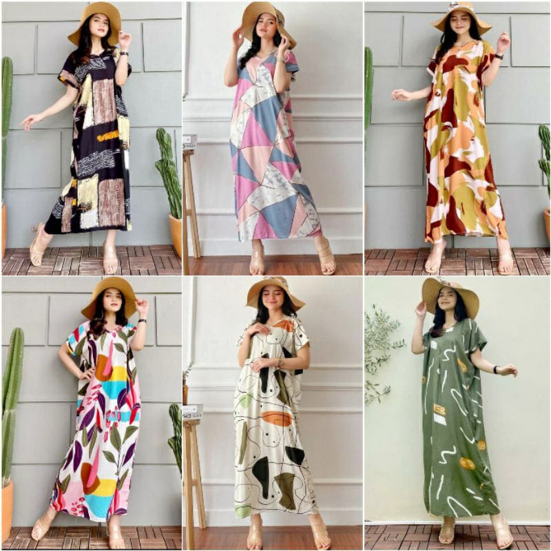 Daster Busui Panjang Kekinian