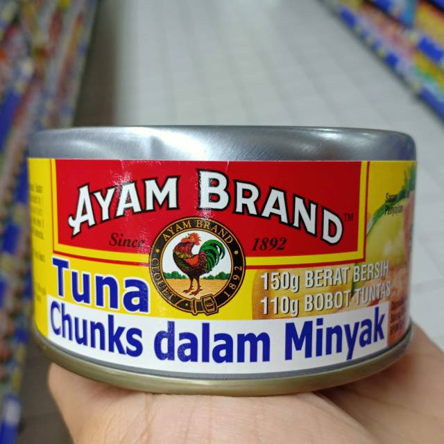 

ayam brand tuns chunks in oil160 gr