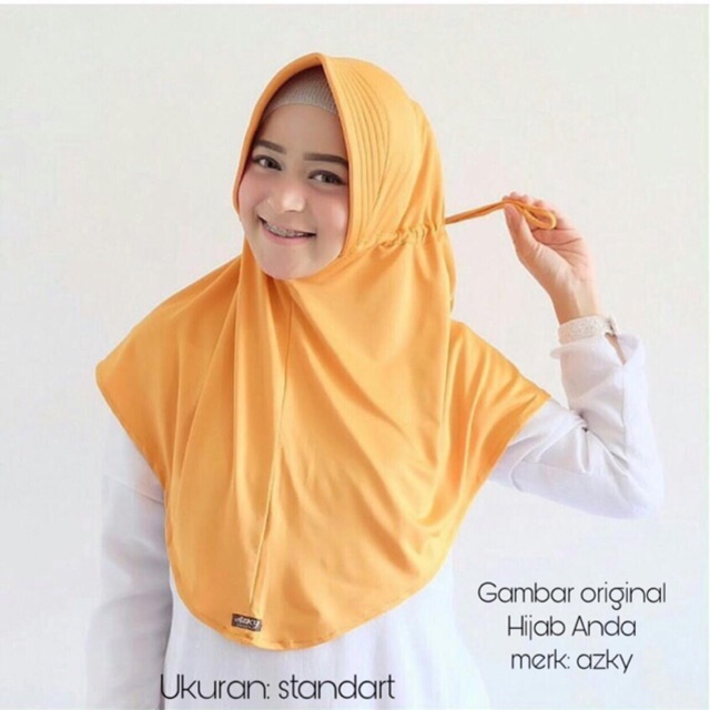 Serut PREMIUM Jilbab instan Serut polos jersey super premium