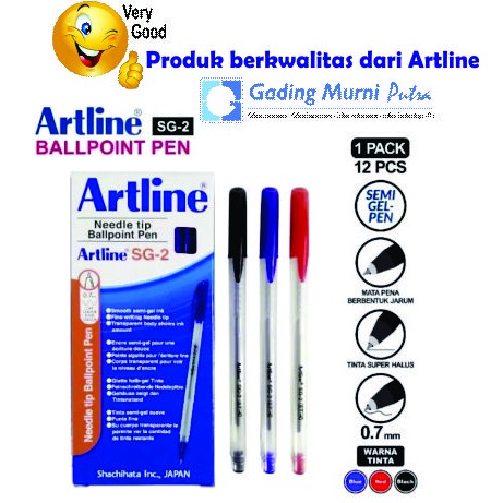 

Pulpen Bolpen Bulpen Ballpoint Artline SG-2
