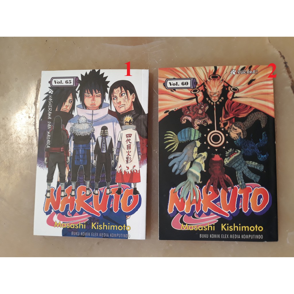 komik second: Naruto SISA VOL 60