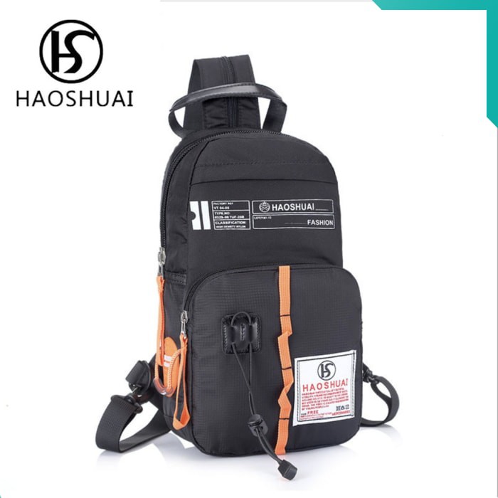 Tas Selempang Pria Haoshuai 211 1 Tas Anti Air Tas Tas Selempang Pria Haoshuai 211 1 Tas Anti Air Tas