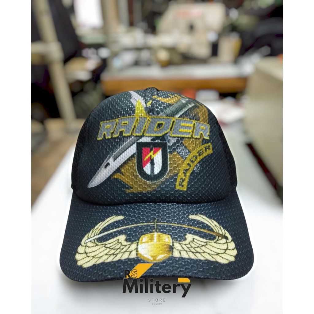 TOPI TNI ARMY PRINTING RAIDER - TOPI RAIDER