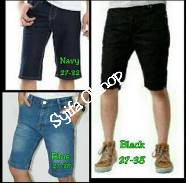 Celana  pendek jeans  terbaru  Celana  pendek Murah Celana  