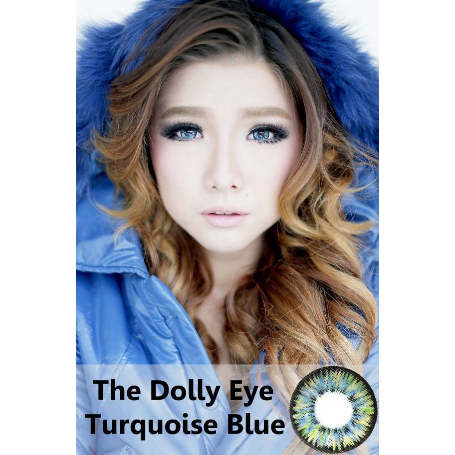 GEOEYES - Softlens Dolly Eye Turquoise Blue