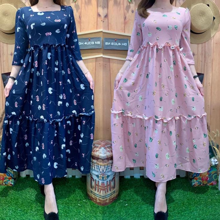 CSN3z3Y--LONG DRESS DANDELIONS FLOW RAMPLE 3011-9