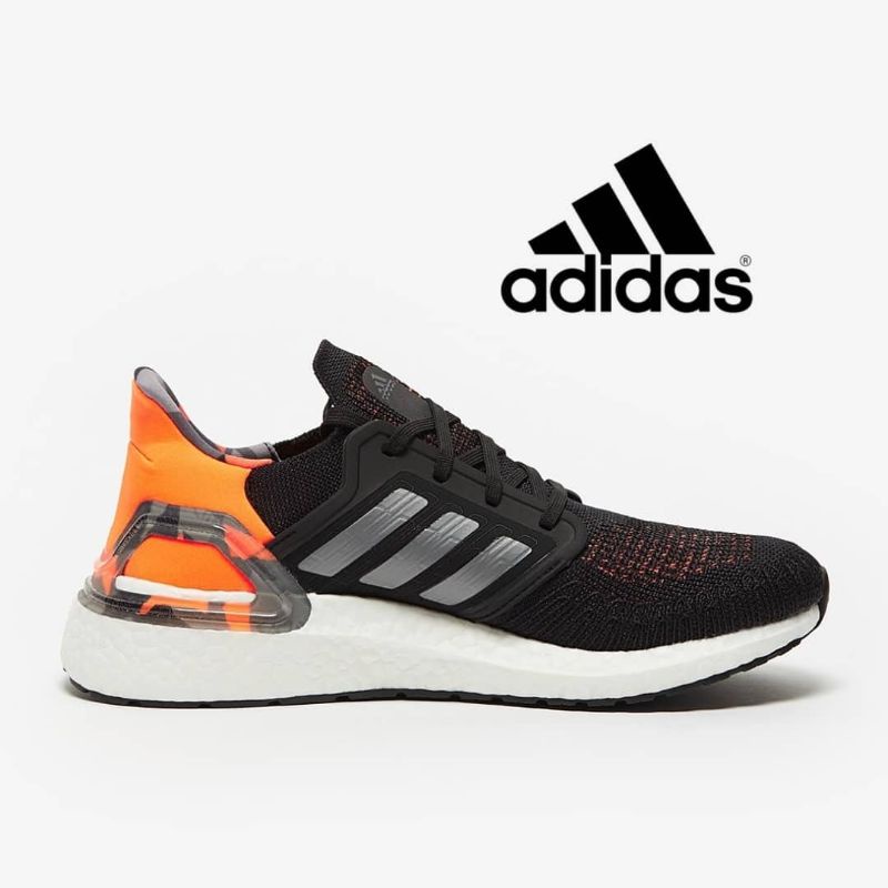Adidas ultraboost 20 black orange camo