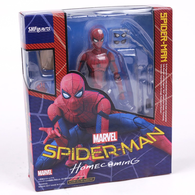 SHFiguart Spiderman Action Figure Best Quality - Original dan Termurah