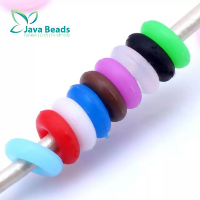 Karet Pembatas Rubber Stopper Bahan Gelang Emas Hongkong