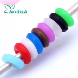  Karet Pembatas  Rubber Stopper Bahan Gelang Emas Hongkong 