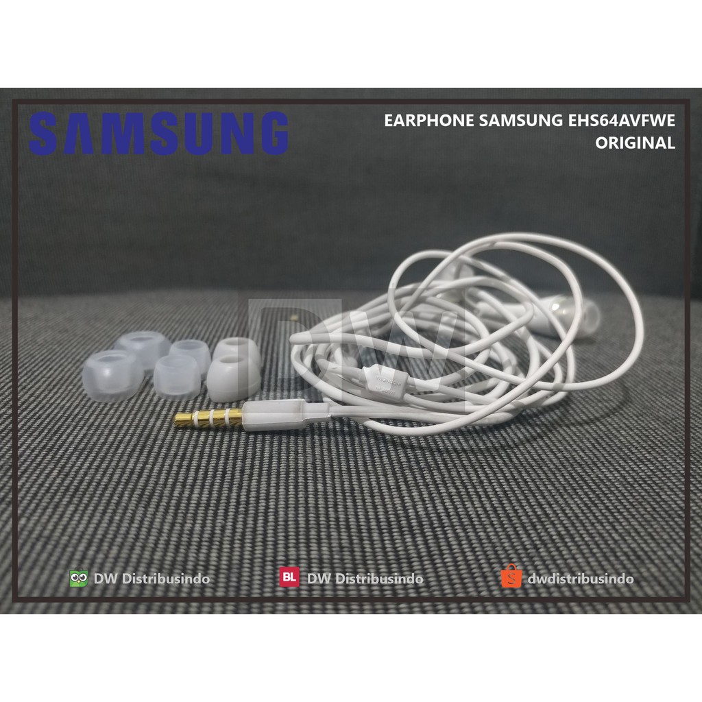 HEADSET EARPHONE SAMSUNG EHS64AVFWE A20 A30 A40 A50 A60 A70 A70s A31 A51 A71 M20 M30 M40 ORIGINAL-4