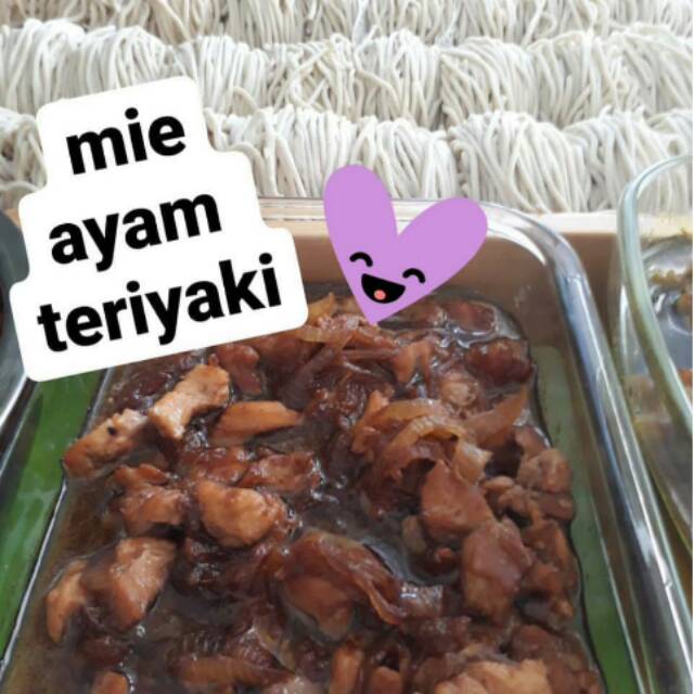 

Mie Ayam Bumbu Teriyaki