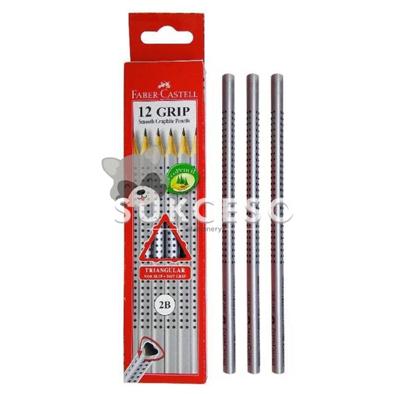 

Faber Castell Pensil Grip 2001 2B Bentuk Segitiga / Pensil Grip Faber 2001 Berkualitas