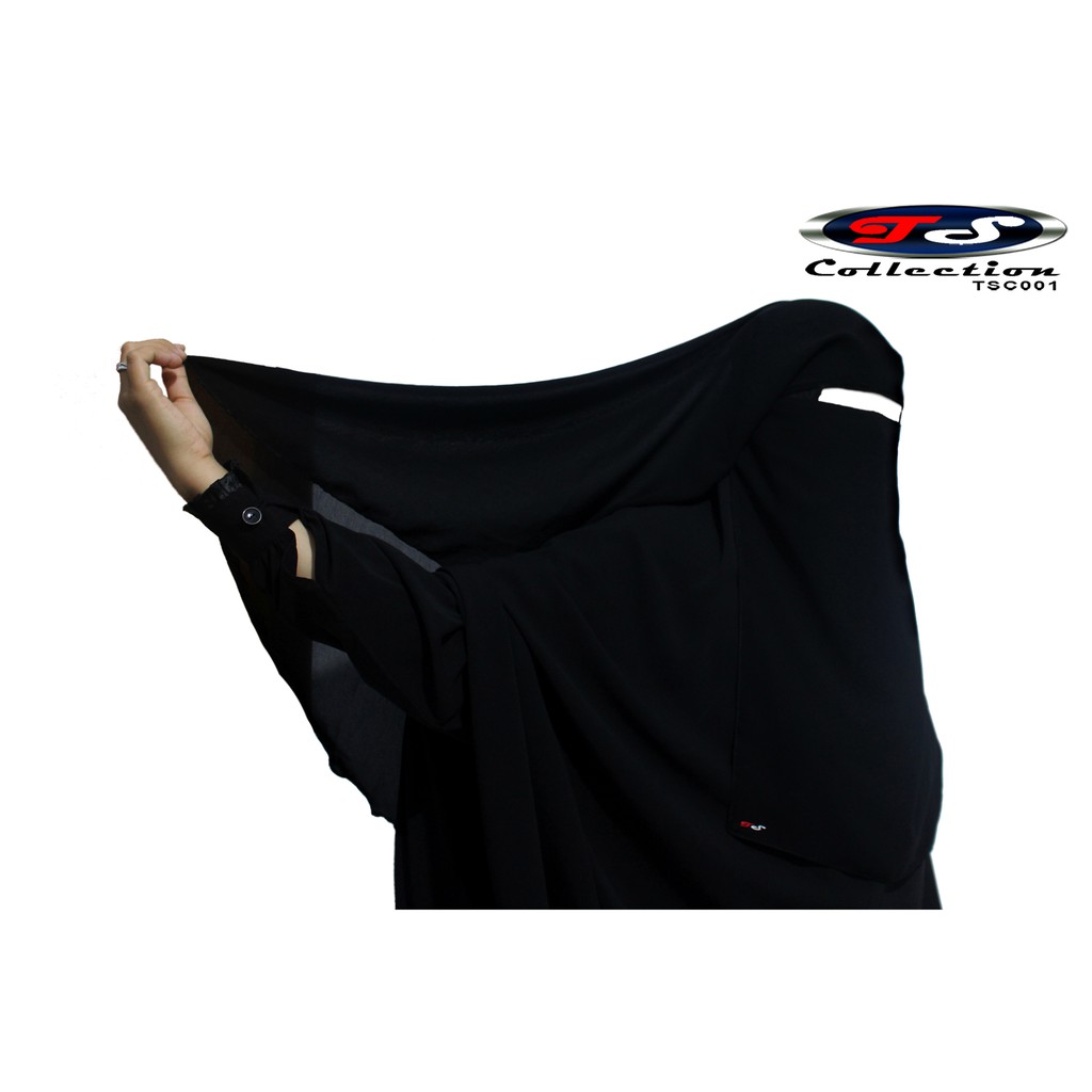 Cadar Niqob Purdah New Long Yaman Anti Singkap Tahan Badai 1 Layer - TS