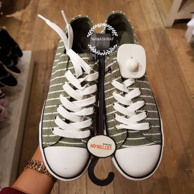 RUBI SHOES "Stripe Jodi Low Rise Sneakers"