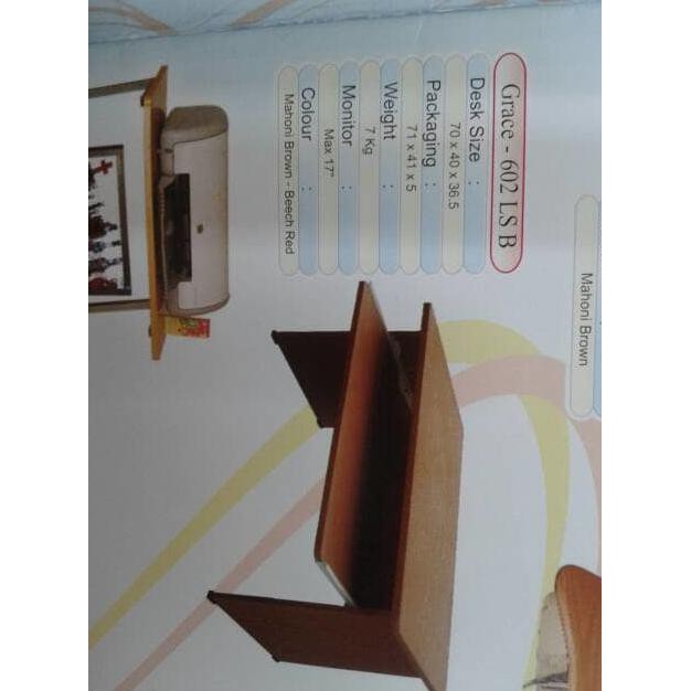 Diskon Meja Komputer/Laptop Lesehan Grace 602 Ls B Paling Murah
