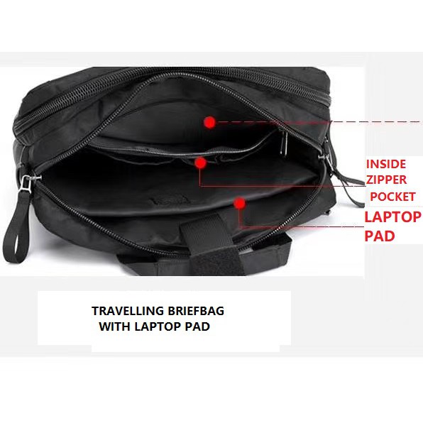 TAS TOUGH TOUGH 6132  sling BRIEFBAG OFFICE PACK Tas tuf taft tough LAPTOP PAD sling bag TAS TOUGH