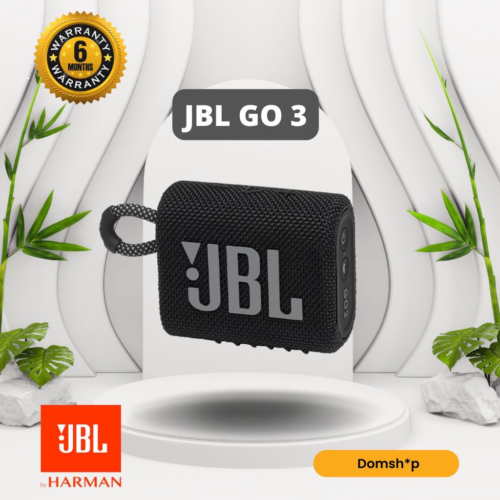 Jual JBL GO 3 Portable Bluetooth Speaker GO 3 ORIGINAL Shopee Indonesia