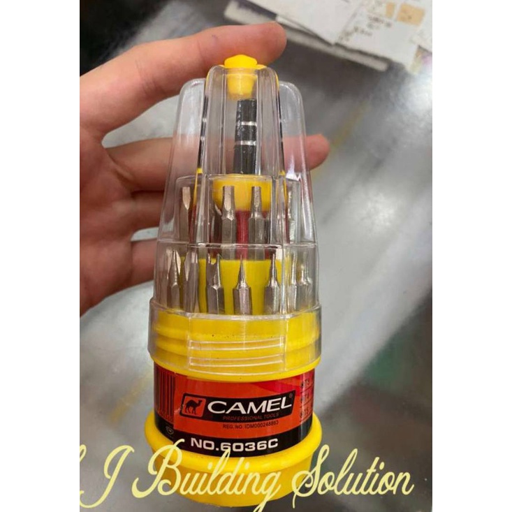 OBENG SET 31 IN 1 CAMEL MULTIFUNGSI OBENG HP LAPTOP PC ANDROID DVD KASET