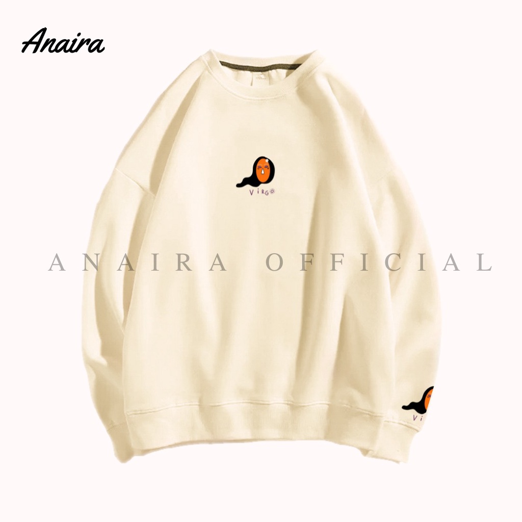 VIRGO SWEATER CREWNECK WANITA ANAIRAOFFICIAL