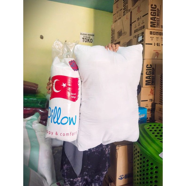 BANTAL JUMBO PILLOW TURKI / BANTAL HOTEL SILIKON MURAH / BANTAL TIDUR KEPALA