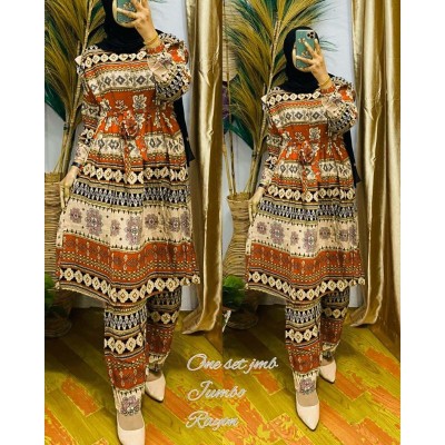 Oneset Katun Rami Premium/setelan Celana/setelan Kemeja//long Hem//kemeja