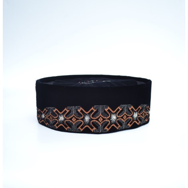 Songkok Peci Bordir Motif Kincir