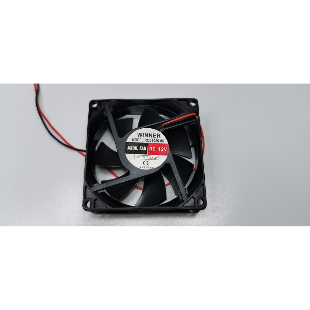 KIPAS DC 12V 8cm x 8cm Merk WINNER / Fan DC