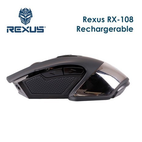 Rexus Optical Mouse Wireless Recharger-RX108