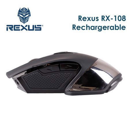 Rexus Optical Mouse Wireless Recharger-RX108