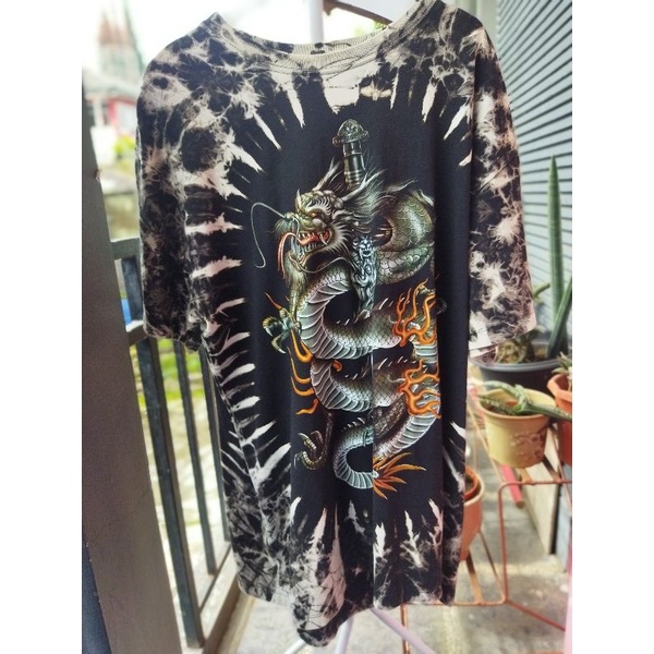 BAJU TSHIRT KAOS NAGA SURVIVORS GLOW IN THE DARK SECOND BIG SIZE JUMBO