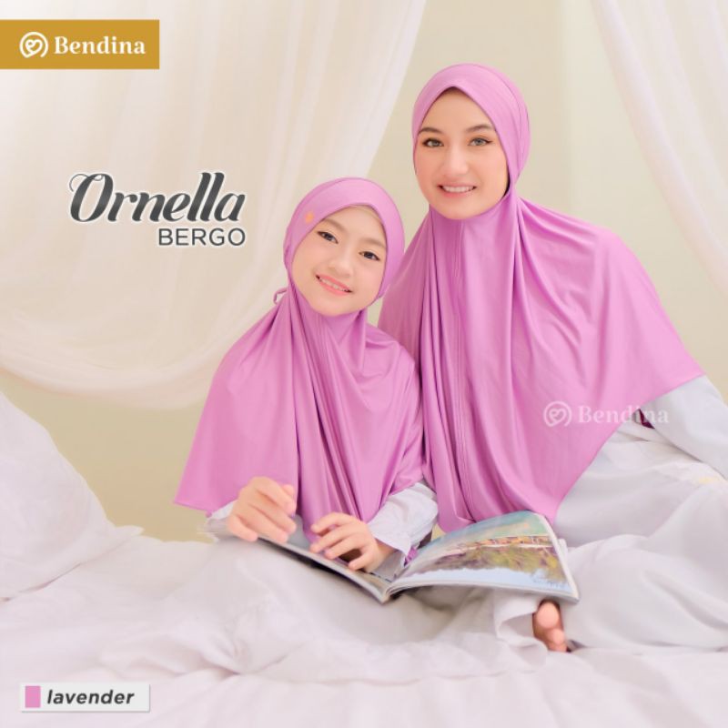bergo ornella by bendina bergo couple kerudung instan kerudung couple kerudung ibu anak hijab bayi