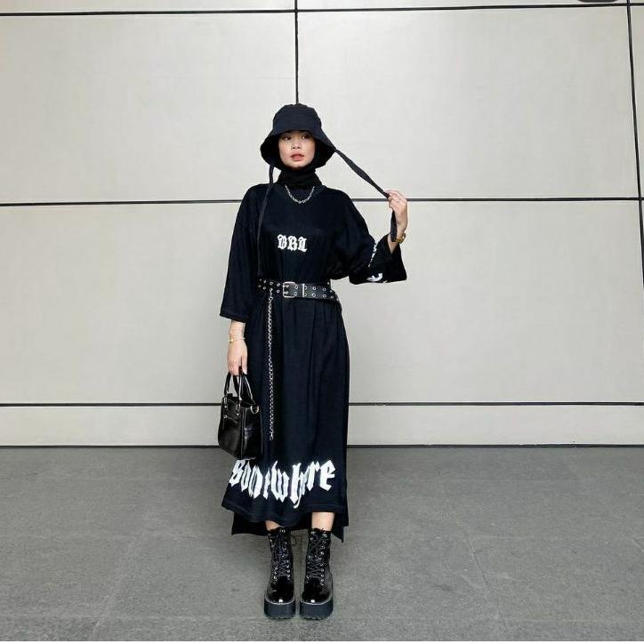 Special Price.. NARUMI DRESS SHIRT OVERSIZE/long dres/dres kaos/dres oversize