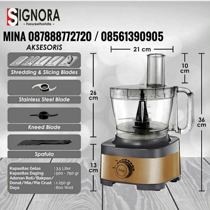 Food Processor PRO signora