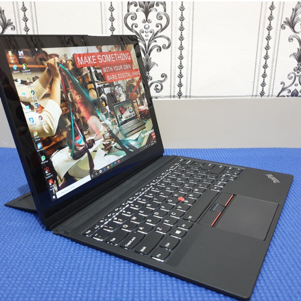 Lenovo X1 Tablet intel core M7 Ram 8gb ssd 256gb touchscreen FHD, Special Hybrid 2in1 Laptop dan Tab-1