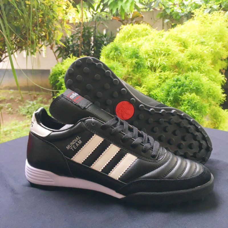 Sepatu Futsal Adidas Copa Mundial Team Black White TF