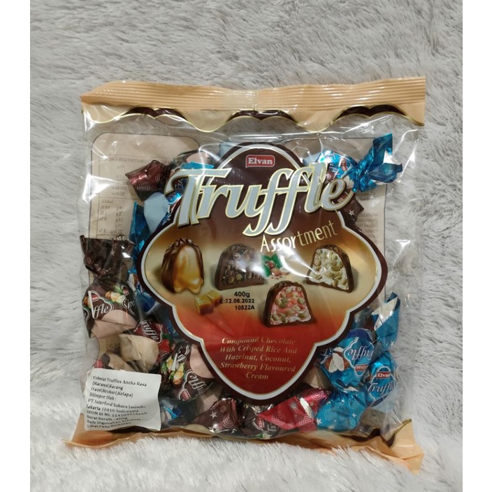 

Elvan Coklat Truffle 1 kg/400 gr