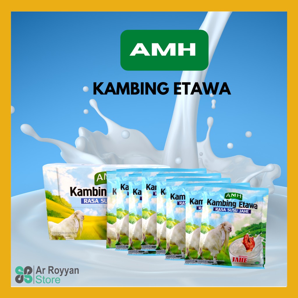 

Susu Kambing Etawa Bubuk Rasa Jahe & vanila AMH variant 8 Sacet