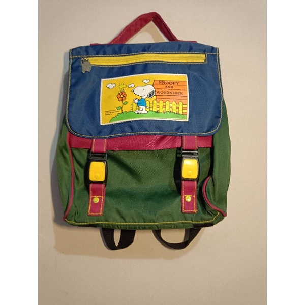 Tas Ransel Snoopy Peanuts Ori Preloved